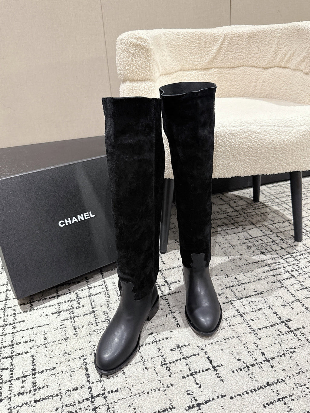 Chanel Runway Knee-High Boots – 25SS
