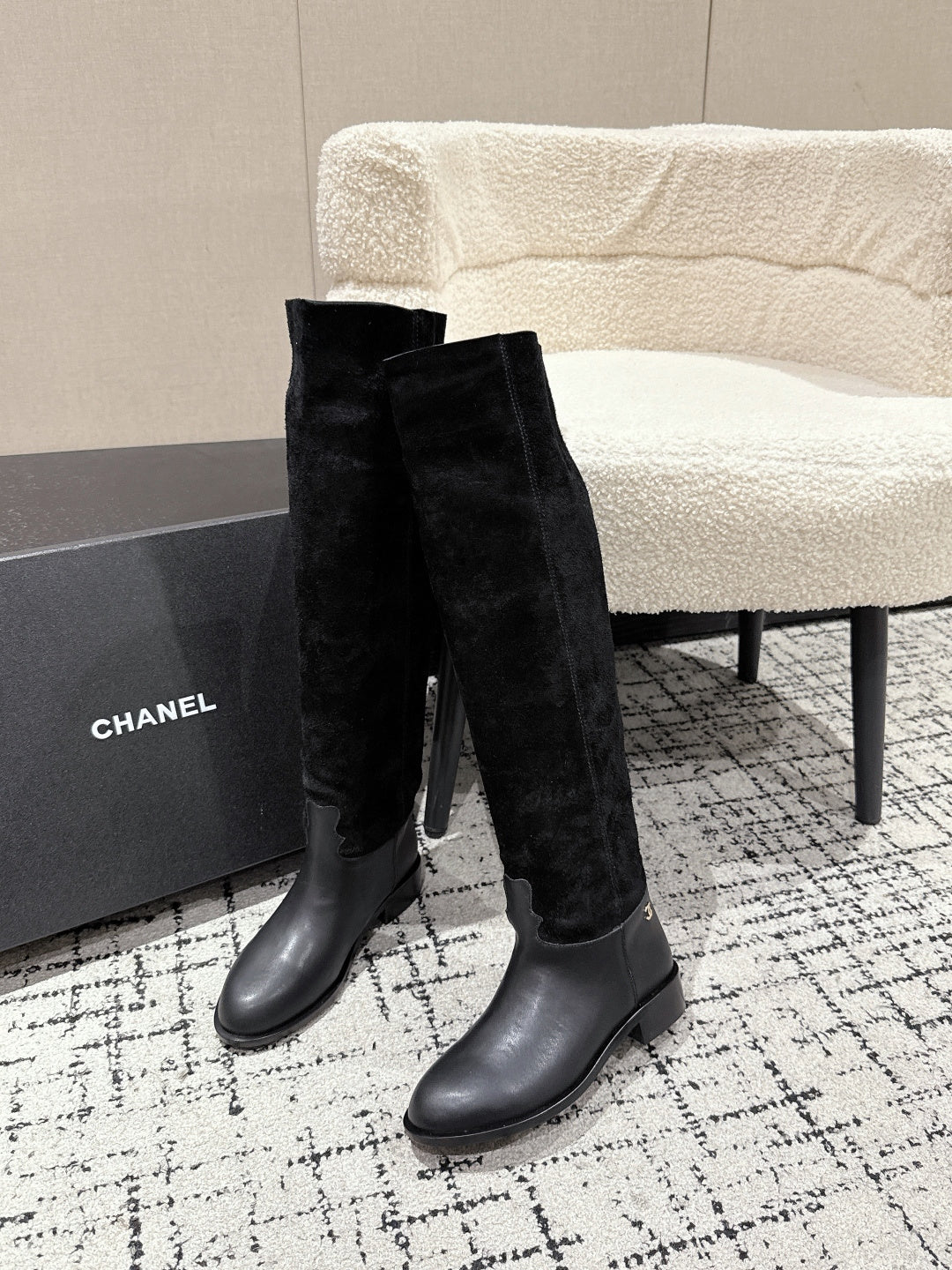 Chanel Runway Knee-High Boots – 25SS