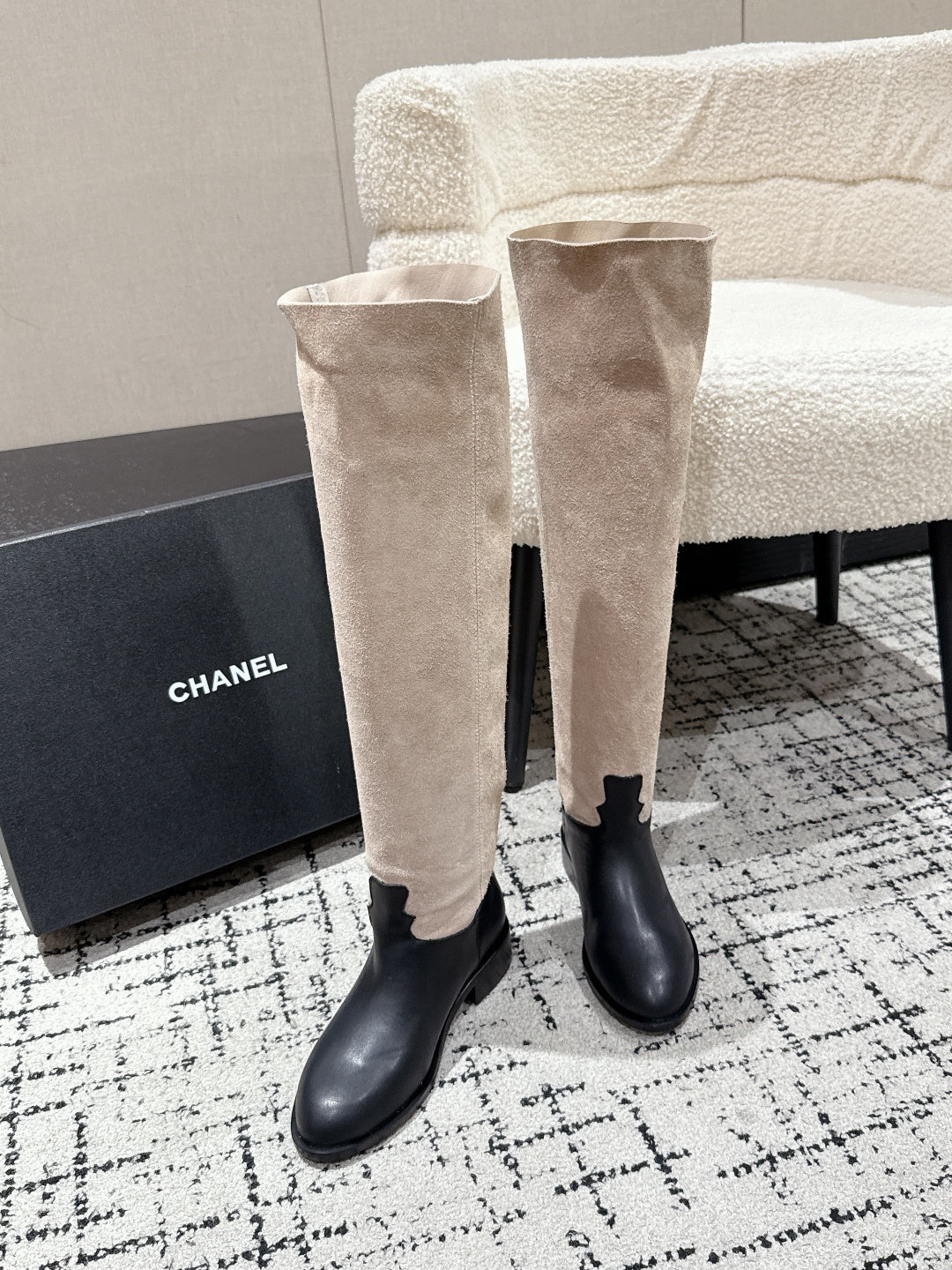 Chanel Runway Knee-High Boots – 25SS
