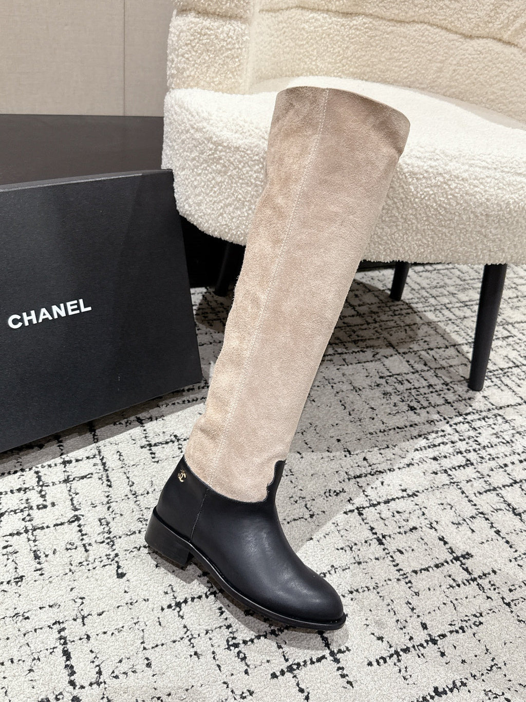 Chanel Runway Knee-High Boots – 25SS