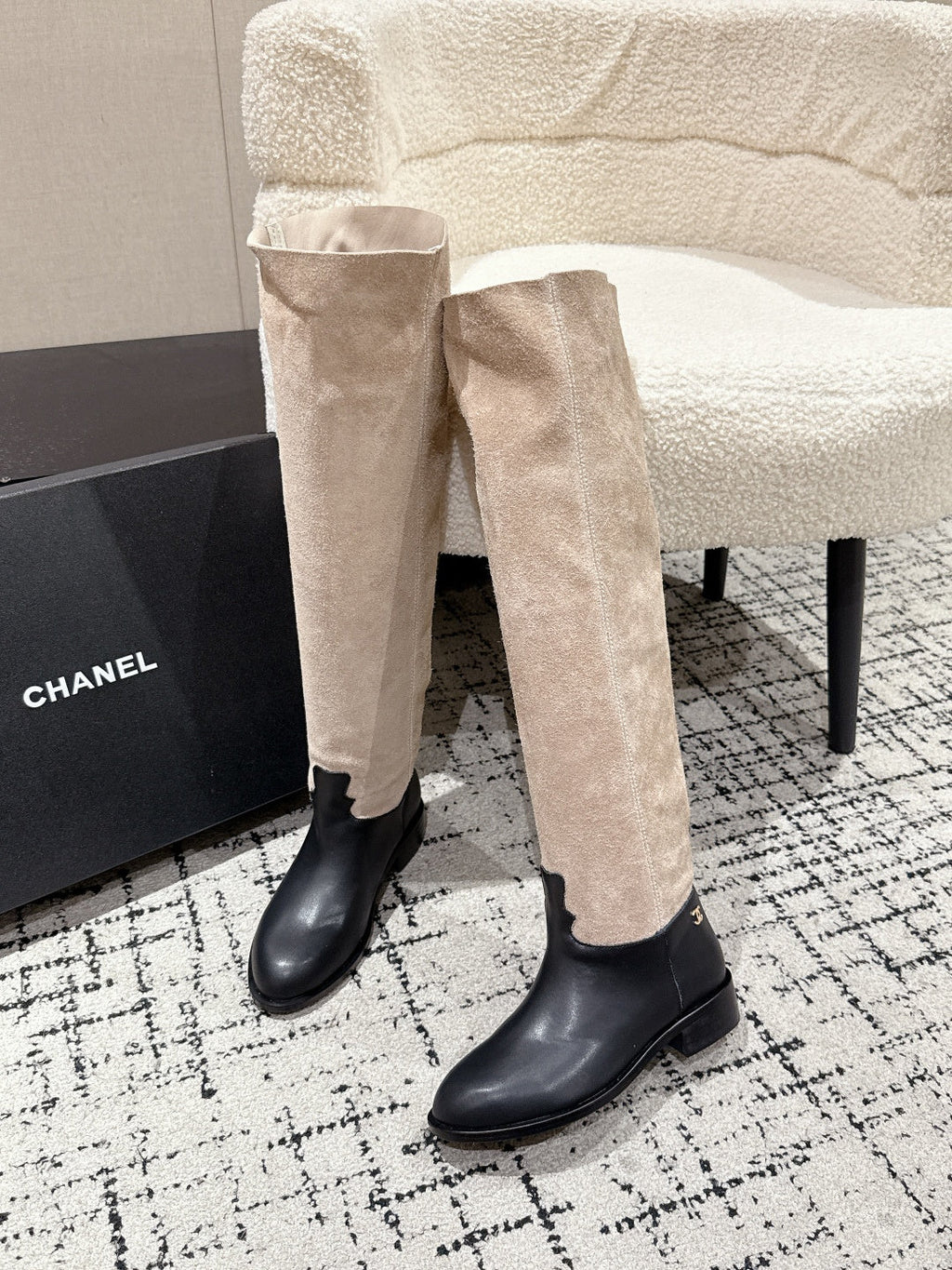 Chanel Runway Knee-High Boots – 25SS