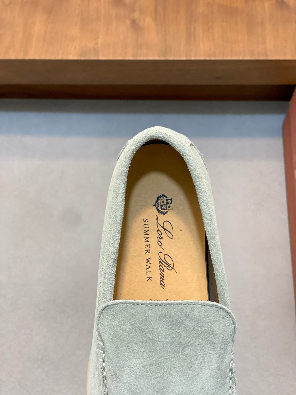 Loro Piana Unisex Suede Leather Loafers