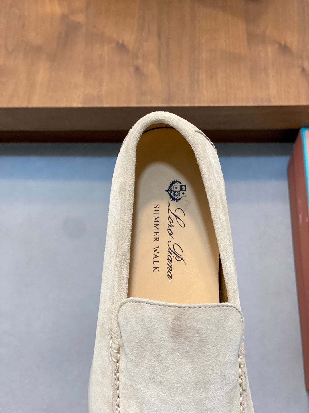 Loro Piana Unisex Suede Leather Loafers