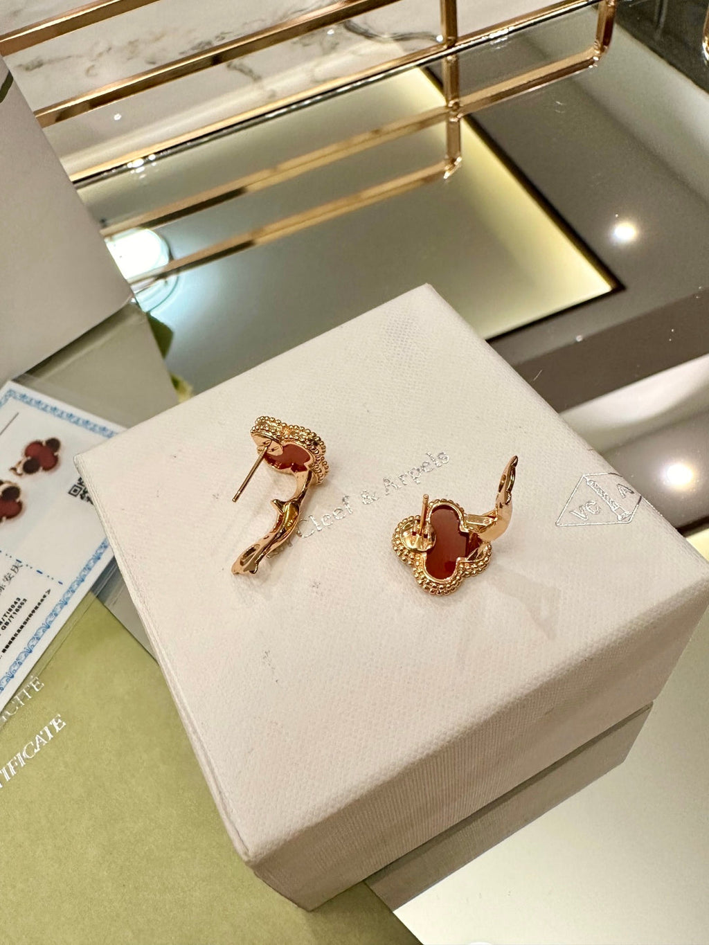 Van Cleef & Arpels Clover Earrings