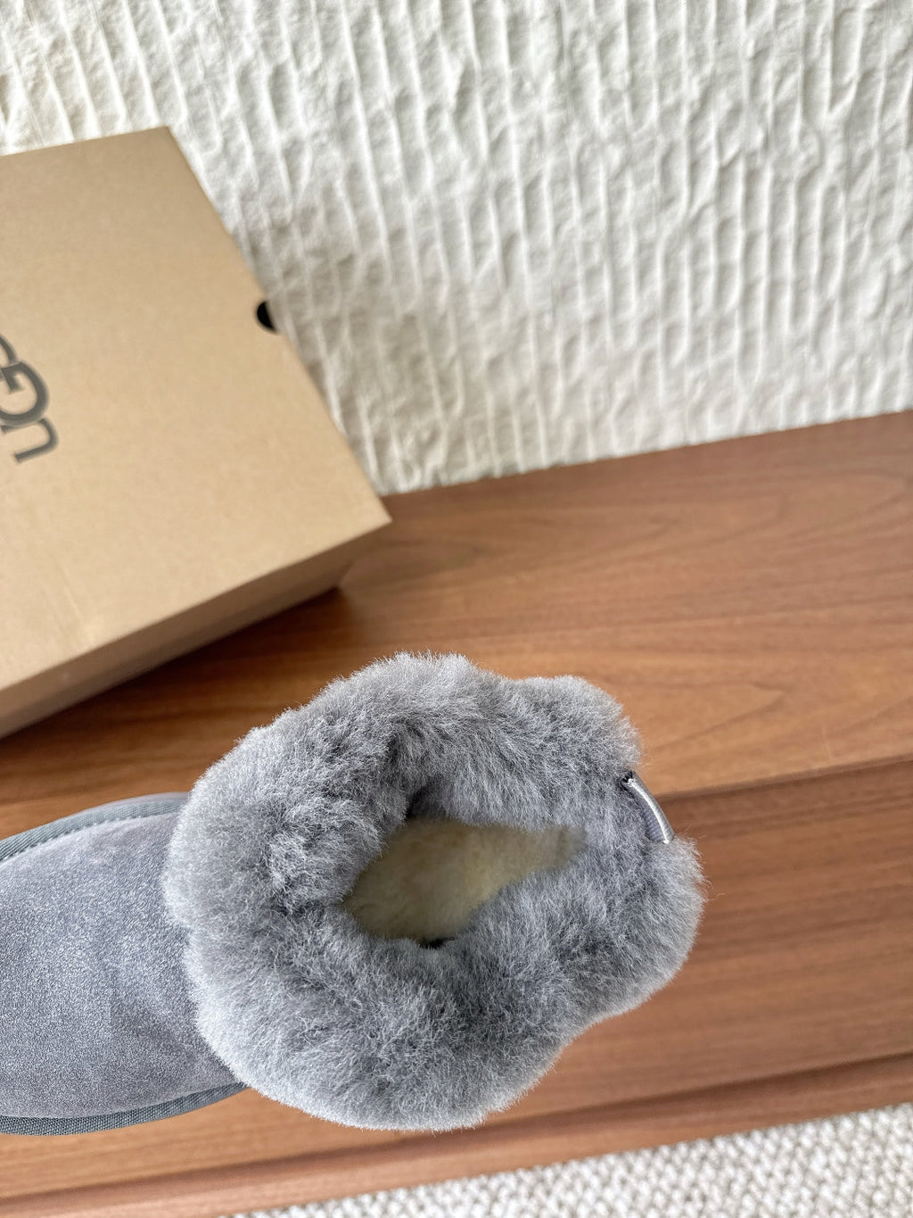 UGG Sheepskin Fur-Lined Slippers – Autumn/Winter Collection