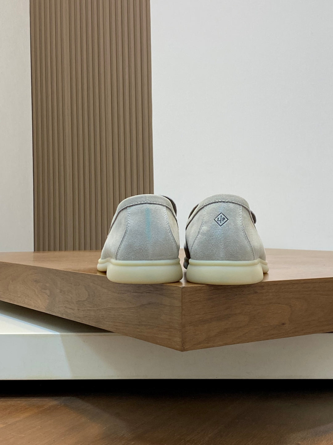 Loro Piana Suede Leather Slip-On Loafers
