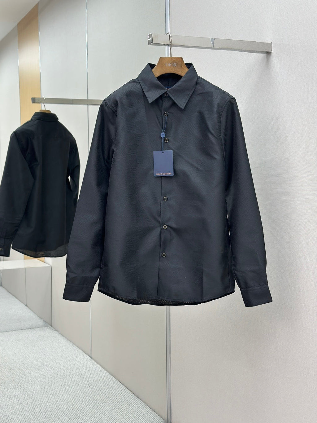 Louis Vuitton Jacquard Long Sleeve Shirt – 25SS