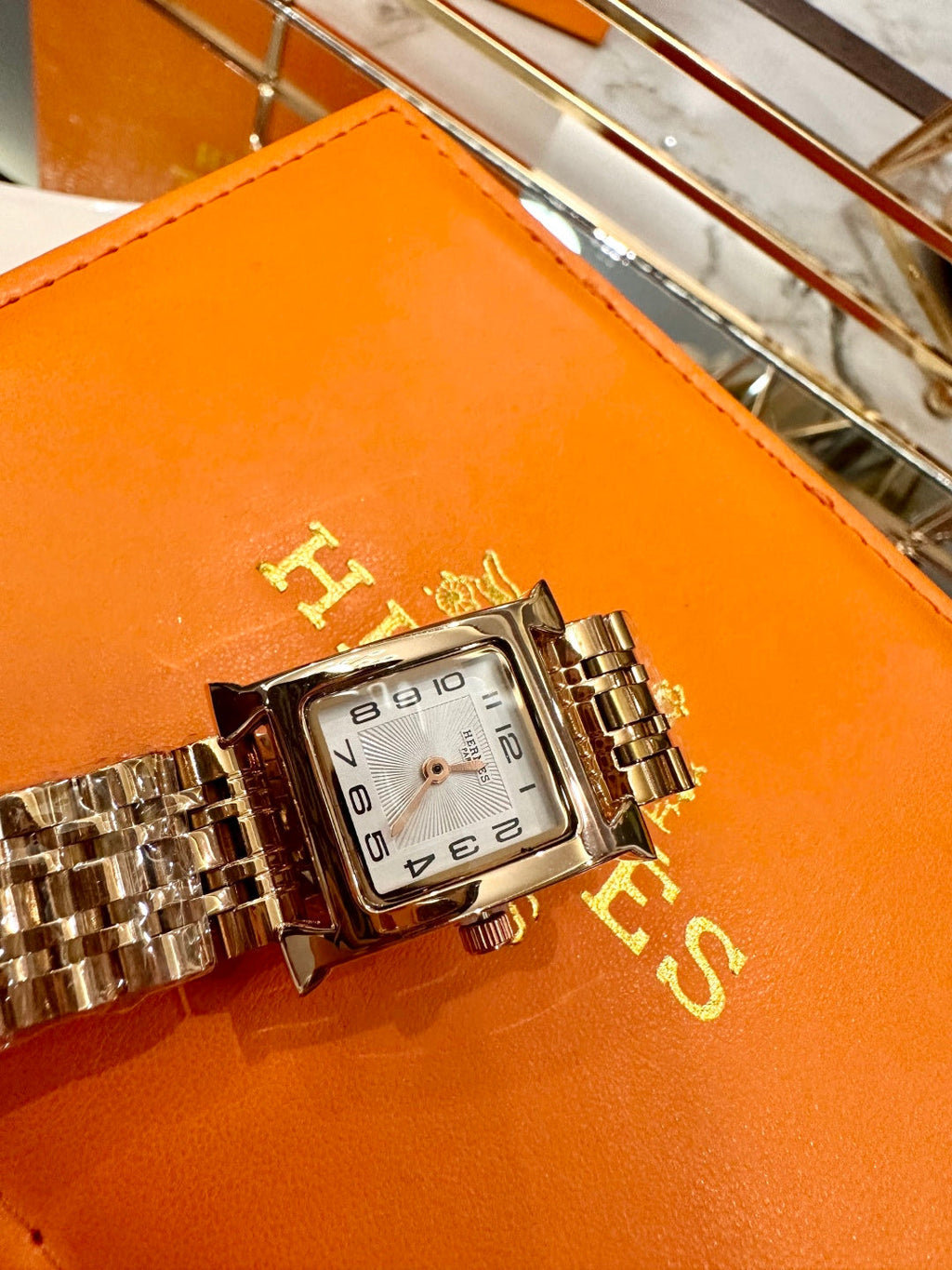 Hermès Small Square Luxury Watch