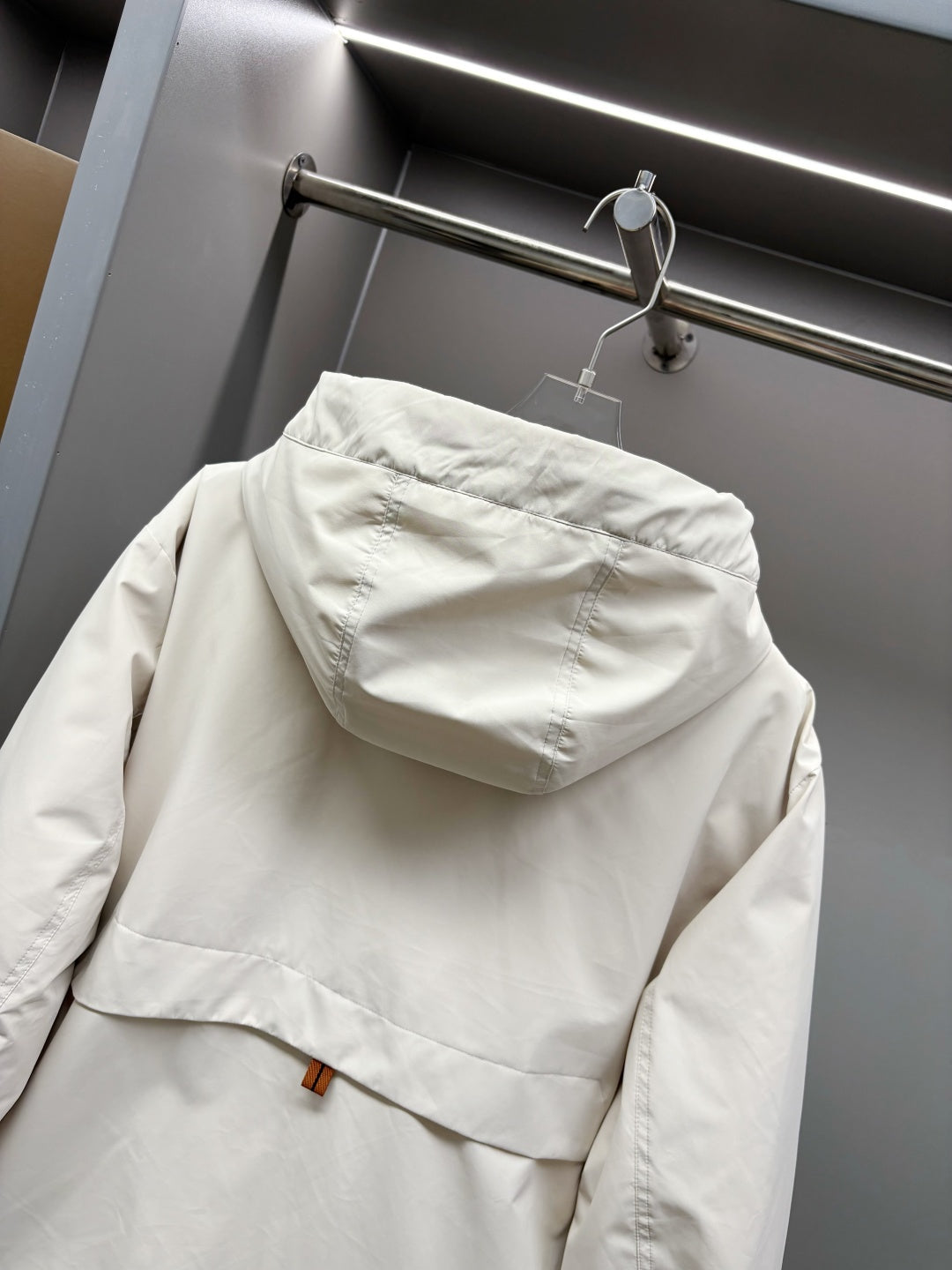 Zegna Letter Embossed Down Jacket