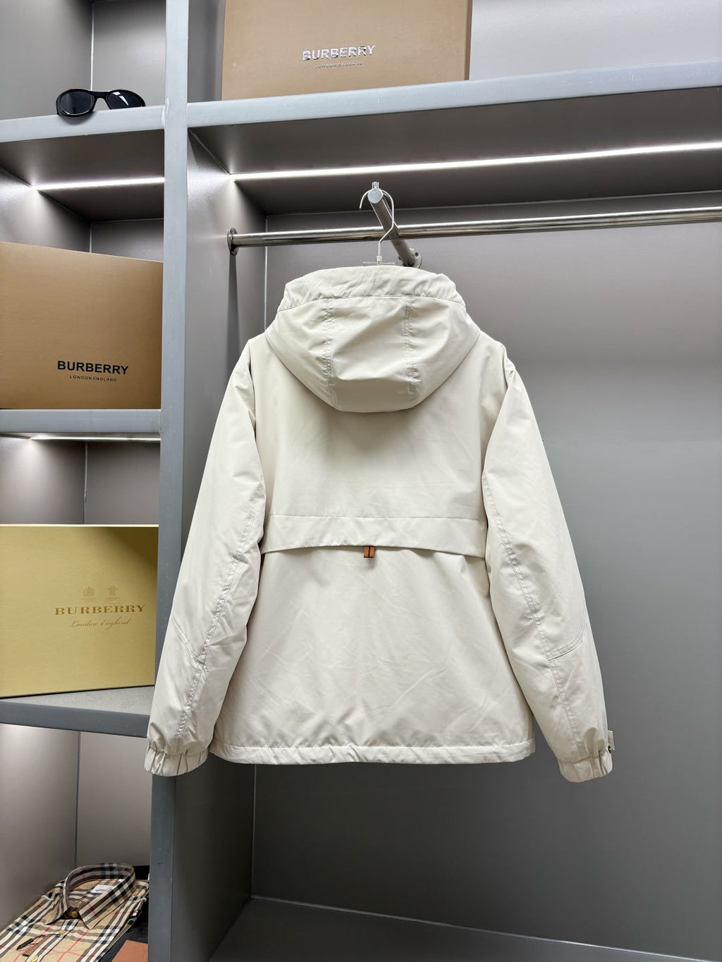 Zegna Letter Embossed Down Jacket