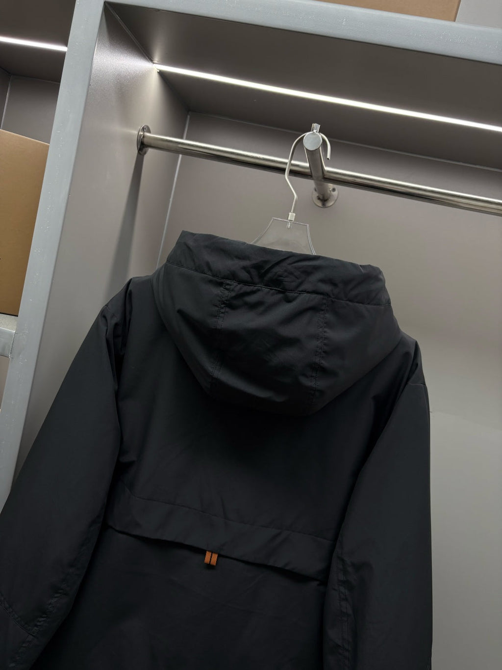 Zegna Letter Embossed Down Jacket