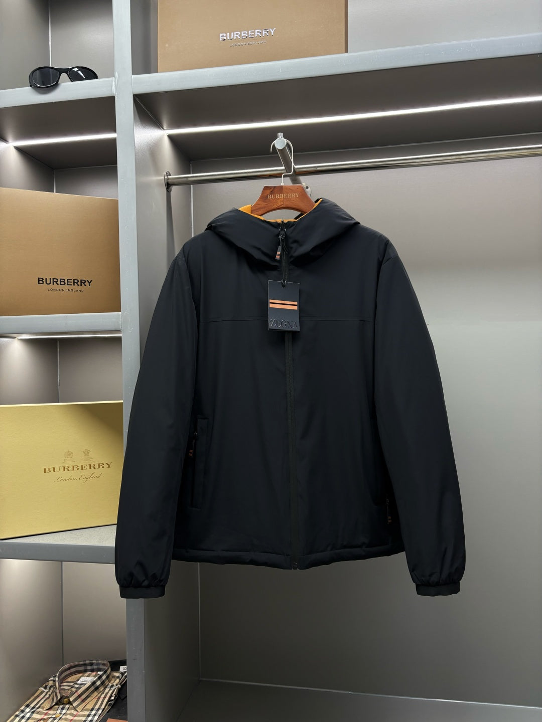 Zegna REY Reversible Down Puffer Jacket