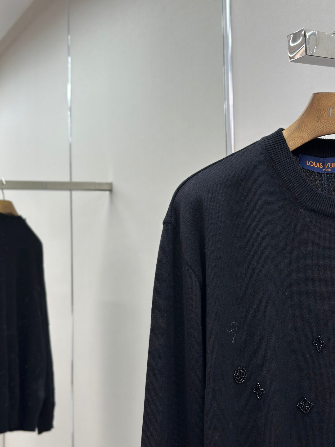 Louis Vuitton Gradient Beaded Crewneck Sweater – 25FW