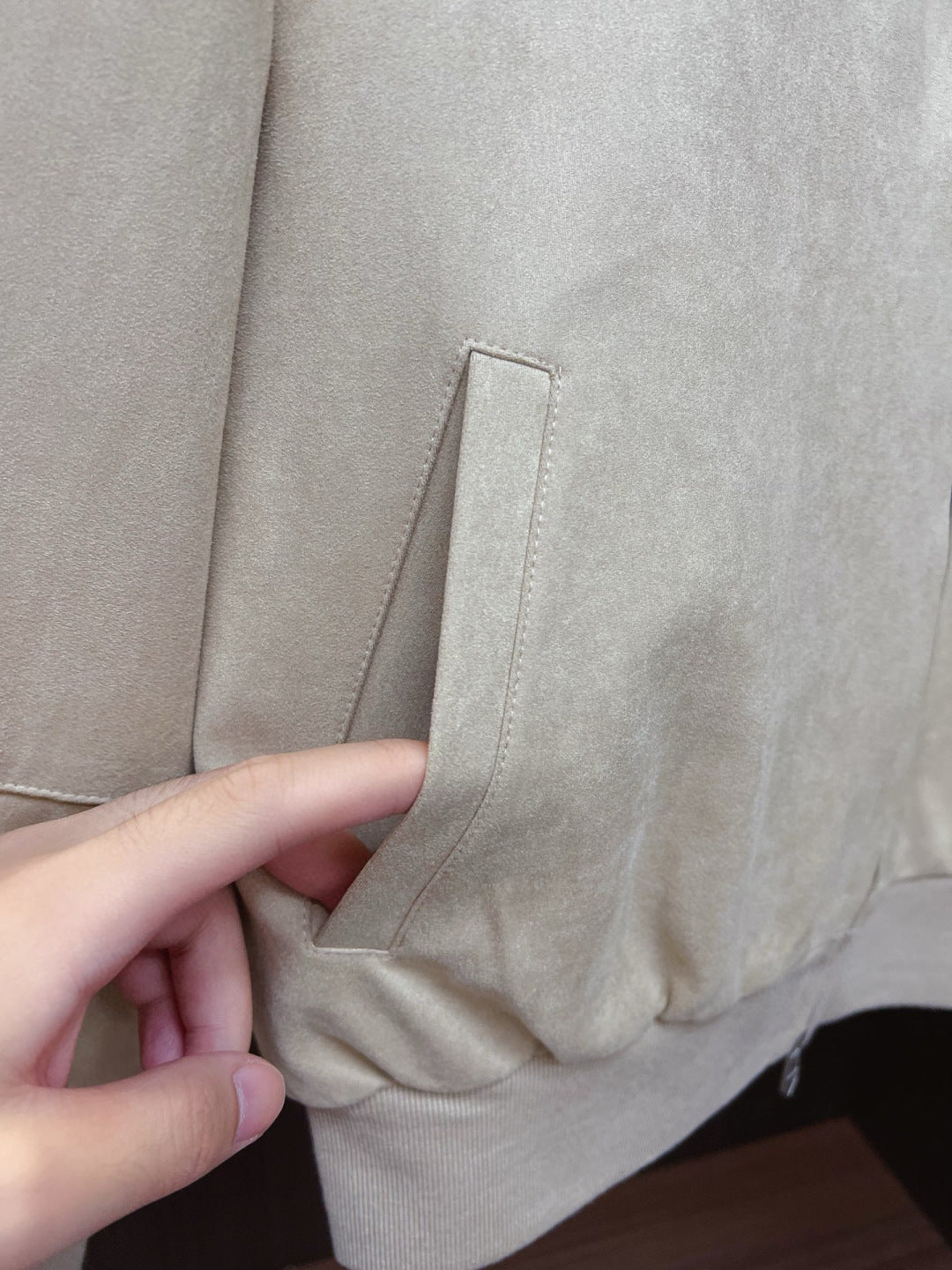 Dior Classic Men's Suede Bomber Jacket
