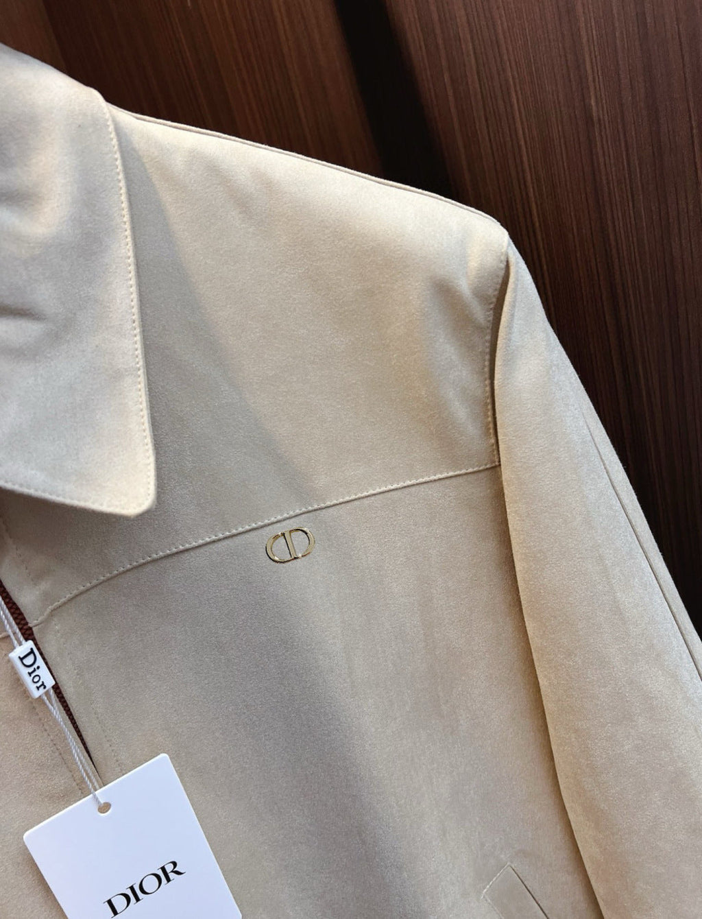 Dior Classic Men's Suede Bomber Jacket