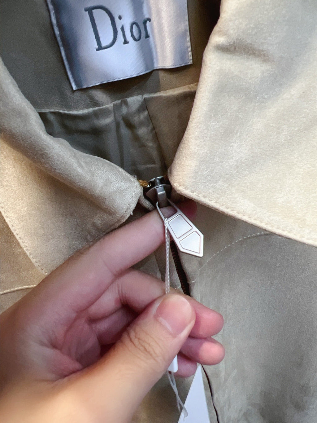 Dior Classic Men's Suede Bomber Jacket