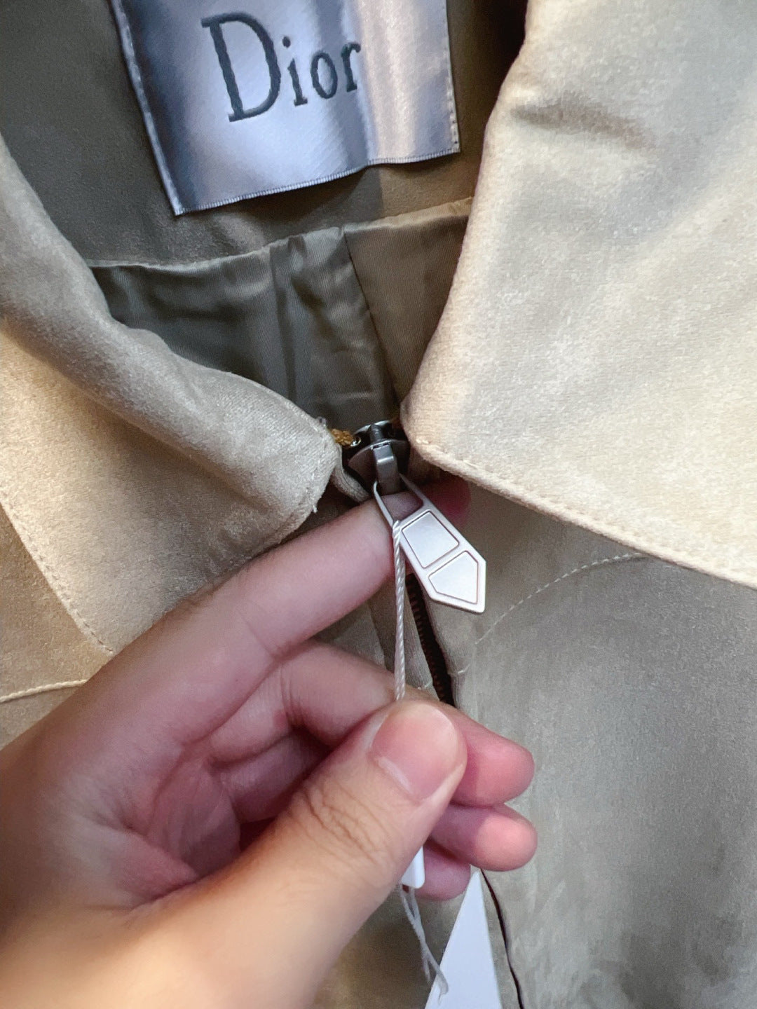 Dior Classic Men's Suede Bomber Jacket
