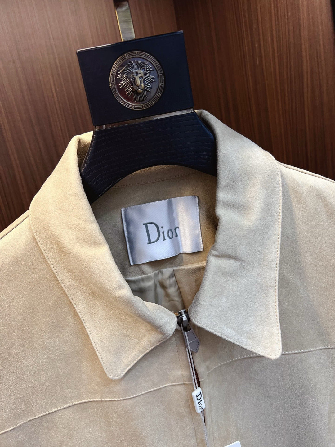 Dior Classic Men's Suede Bomber Jacket
