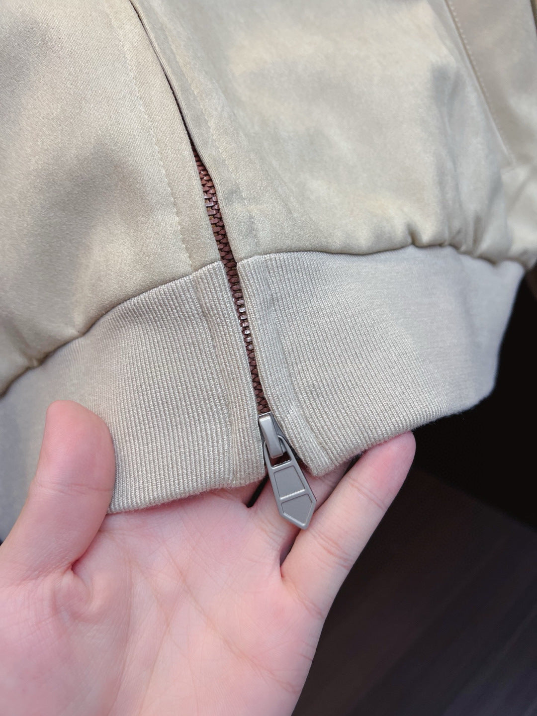 Dior Classic Men's Suede Bomber Jacket