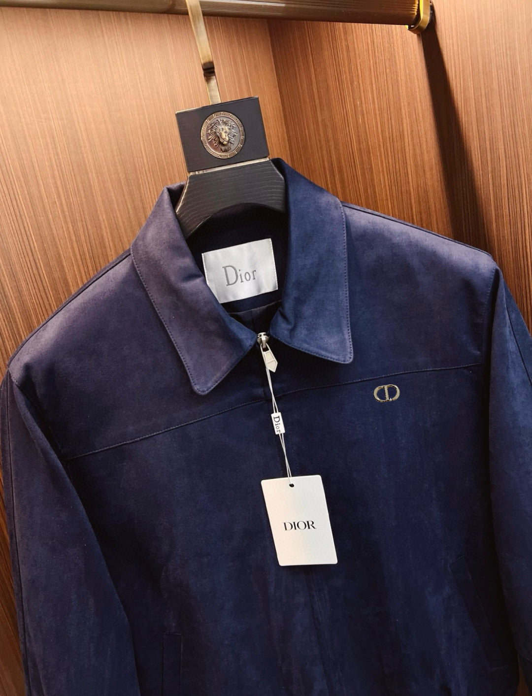 Dior Classic Men's Suede Bomber Jacket