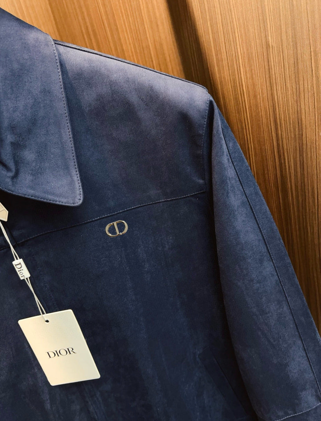 Dior Classic Men's Suede Bomber Jacket