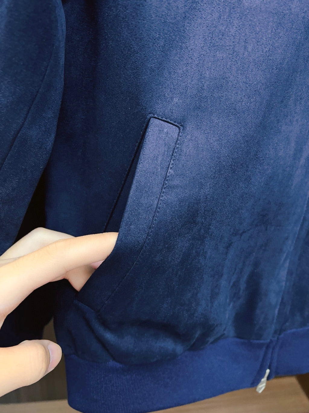 Dior Classic Men's Suede Bomber Jacket