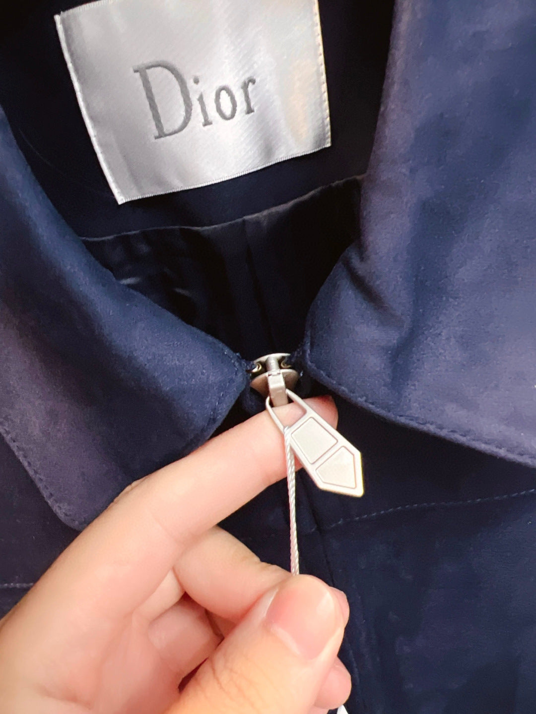 Dior Classic Men's Suede Bomber Jacket