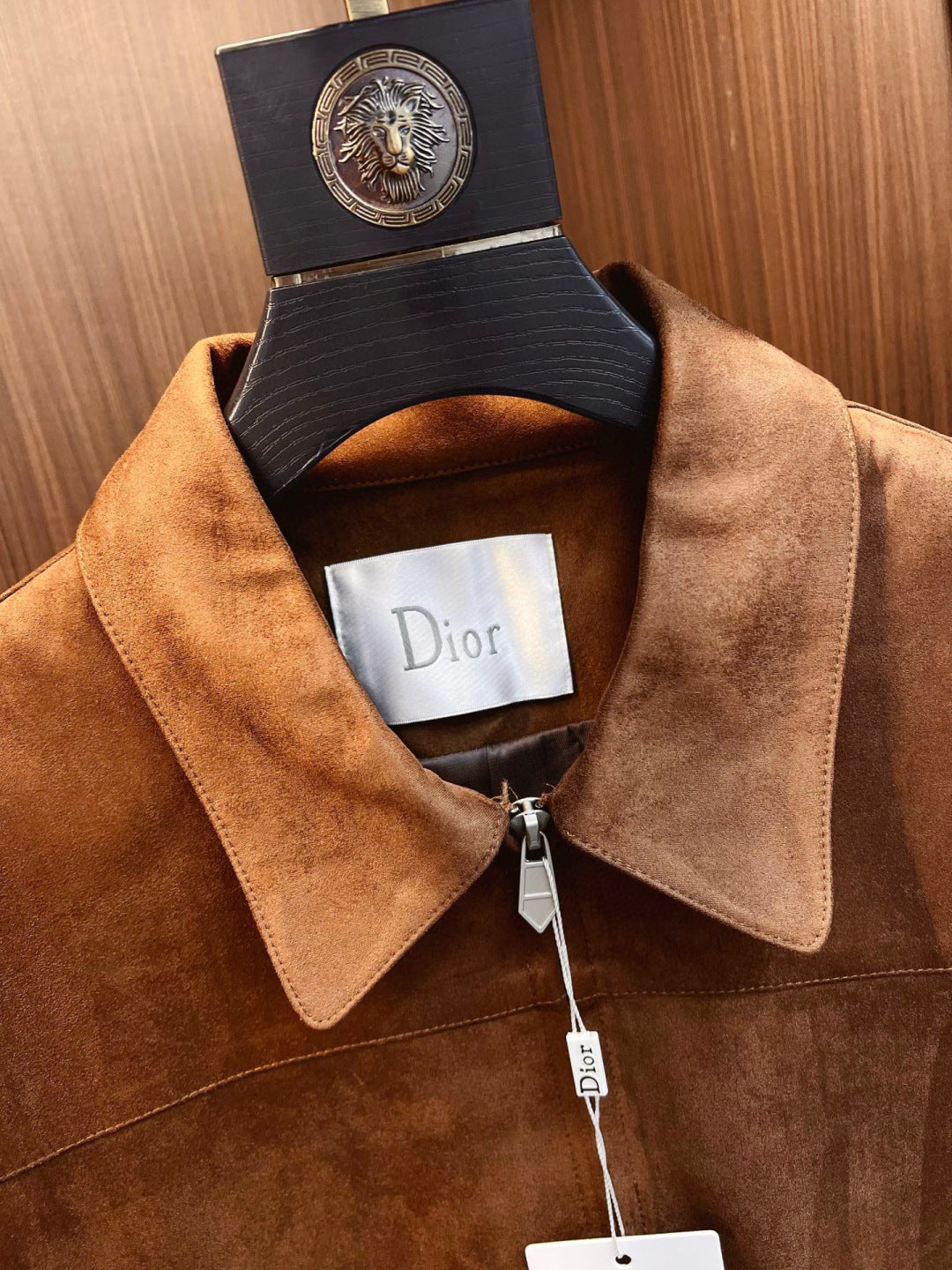 Dior Classic Men's Suede Bomber Jacket