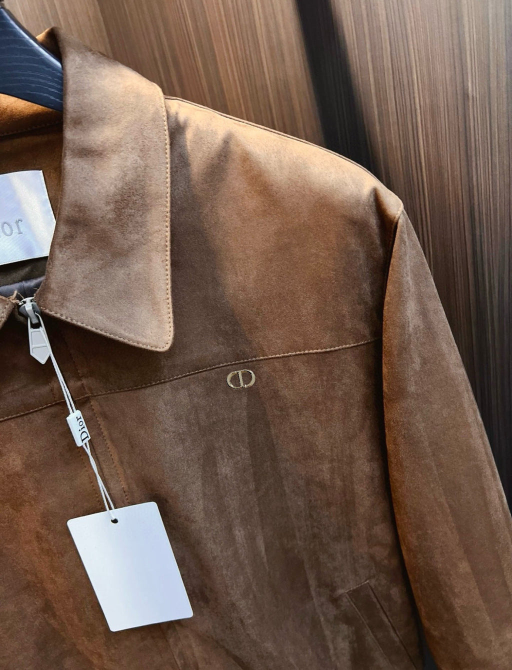 Dior Classic Men's Suede Bomber Jacket