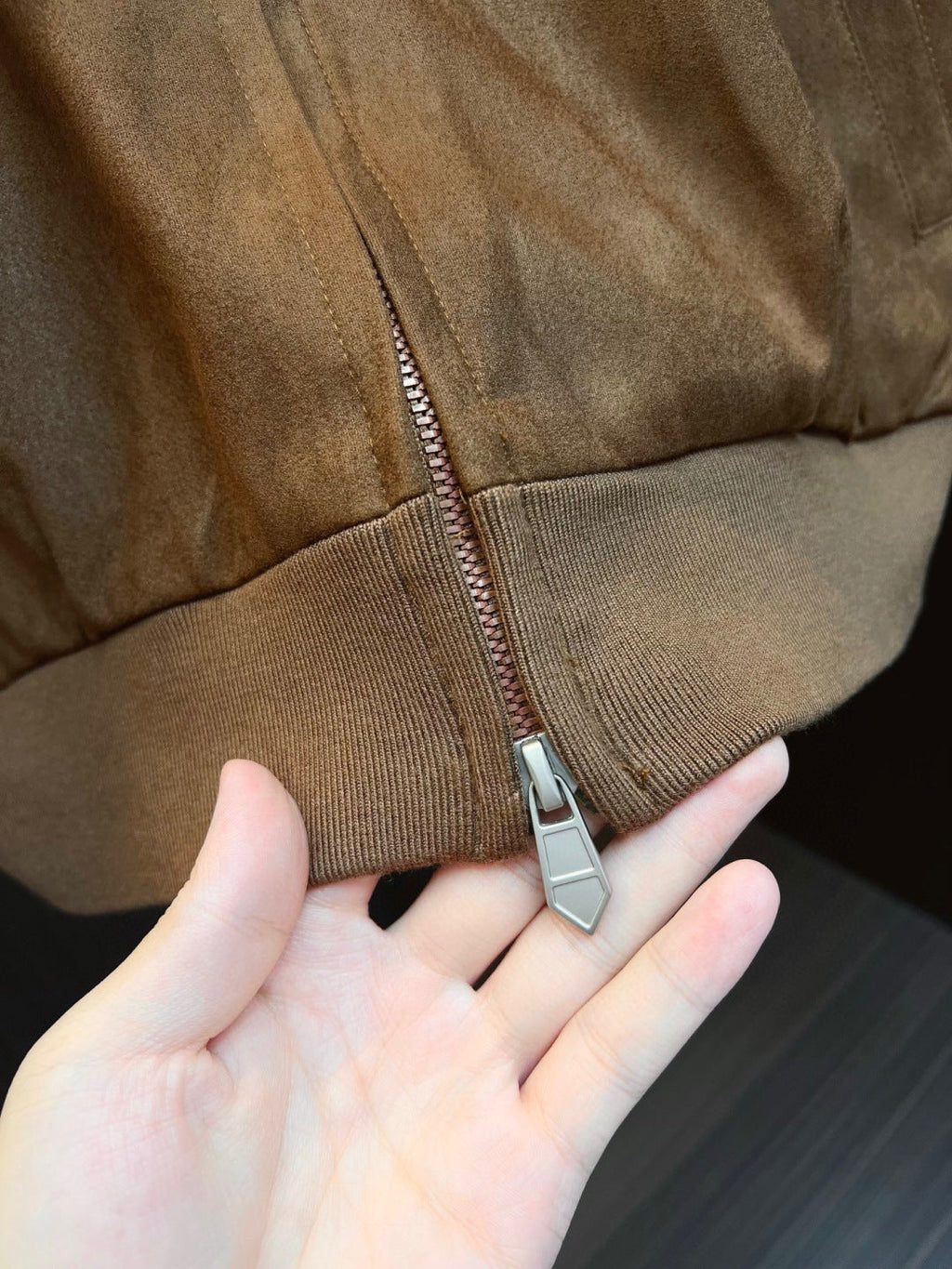 Dior Classic Men's Suede Bomber Jacket
