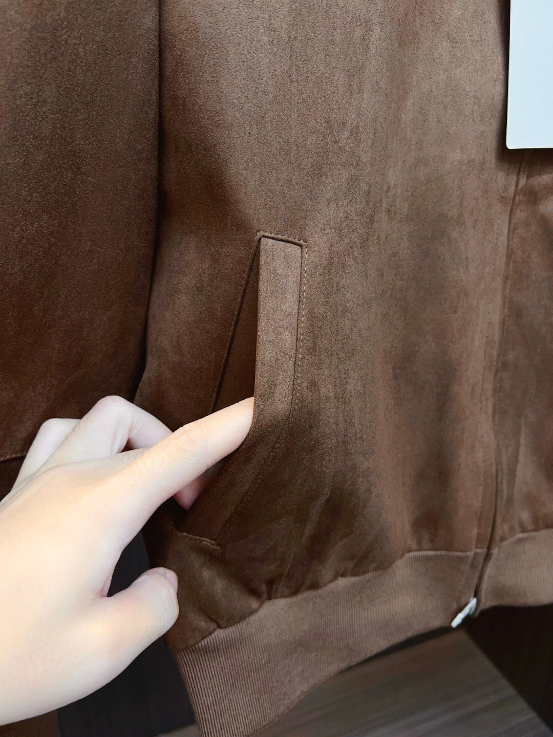 Dior Classic Men's Suede Bomber Jacket