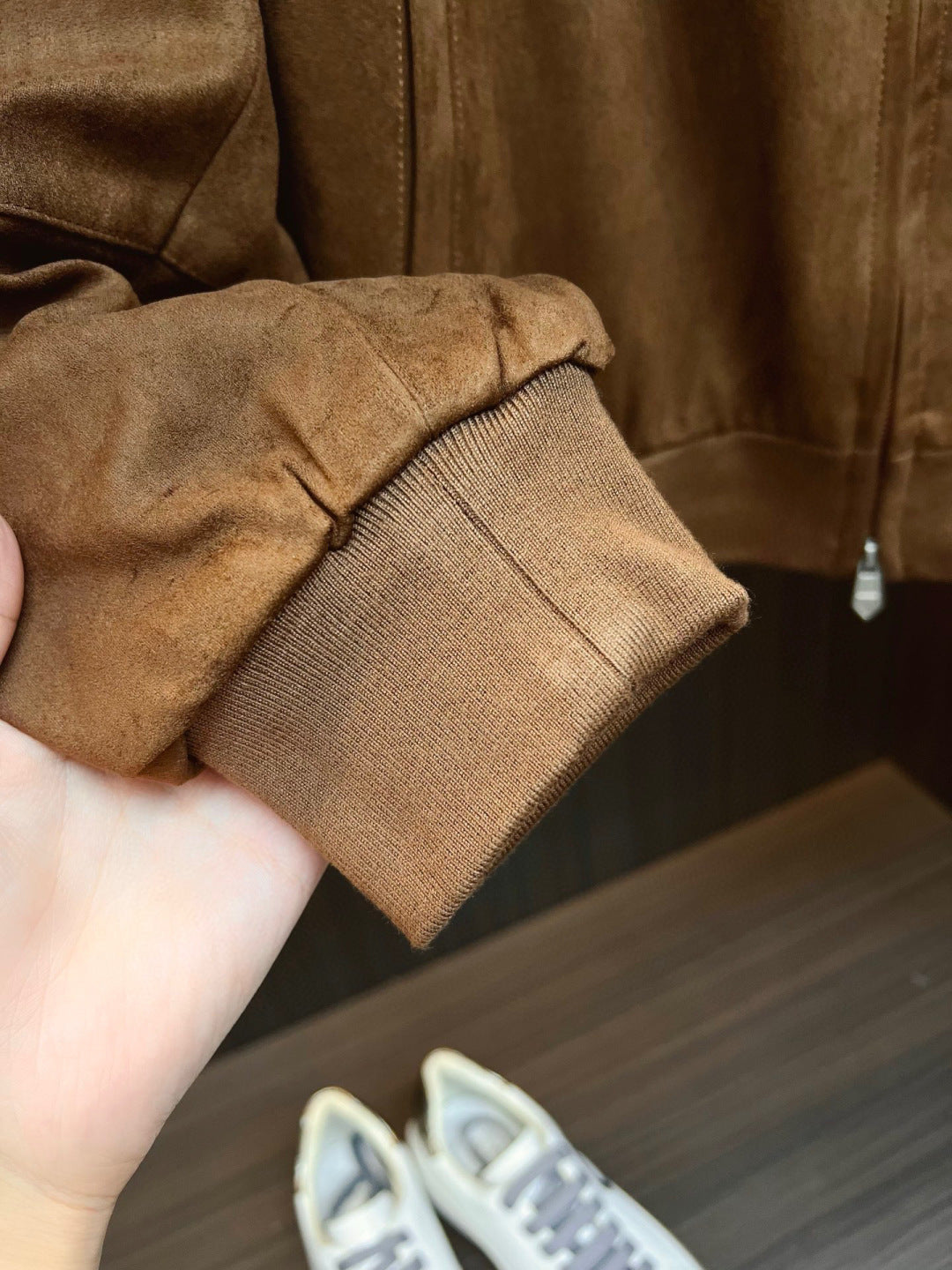 Dior Classic Men's Suede Bomber Jacket
