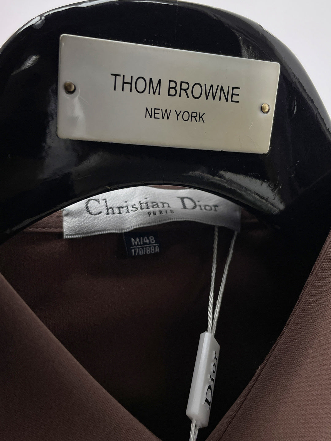 Dior Embroidered Logo Long Sleeve Shirt – 2025SS