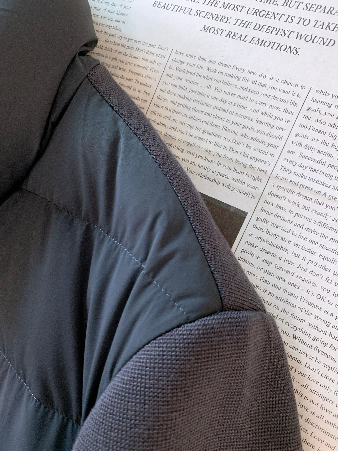Zegna Spliced Down Puffer Jacket – 2025FW