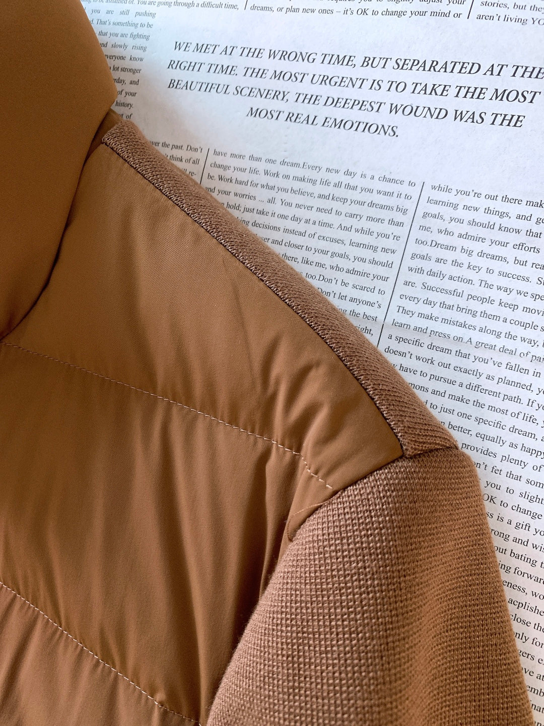 Zegna Spliced Down Puffer Jacket – 2025FW