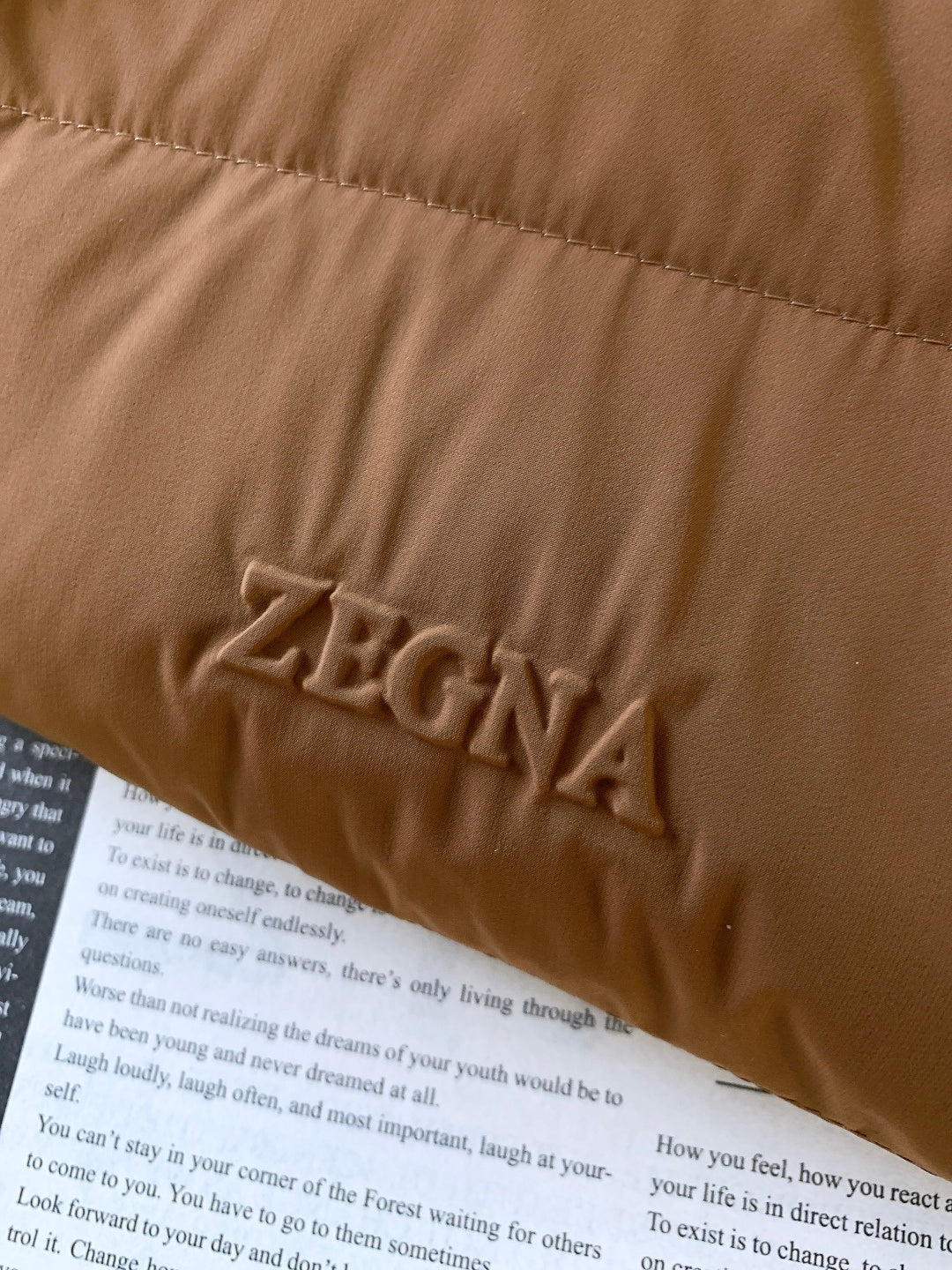 Zegna Spliced Down Puffer Jacket – 2025FW