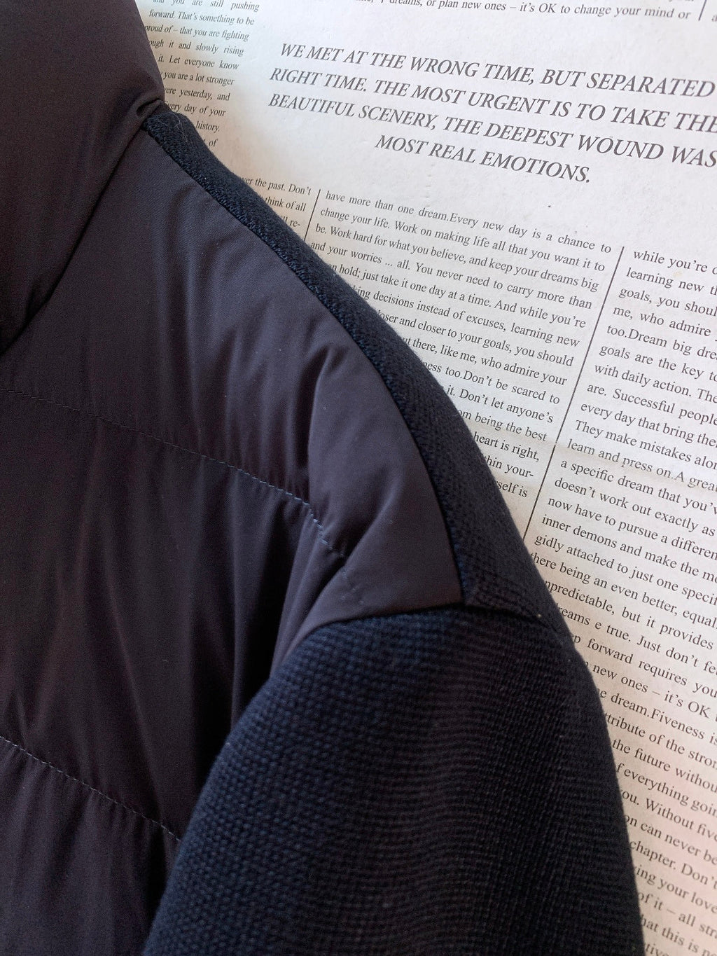 Zegna Spliced Down Puffer Jacket – 2025FW