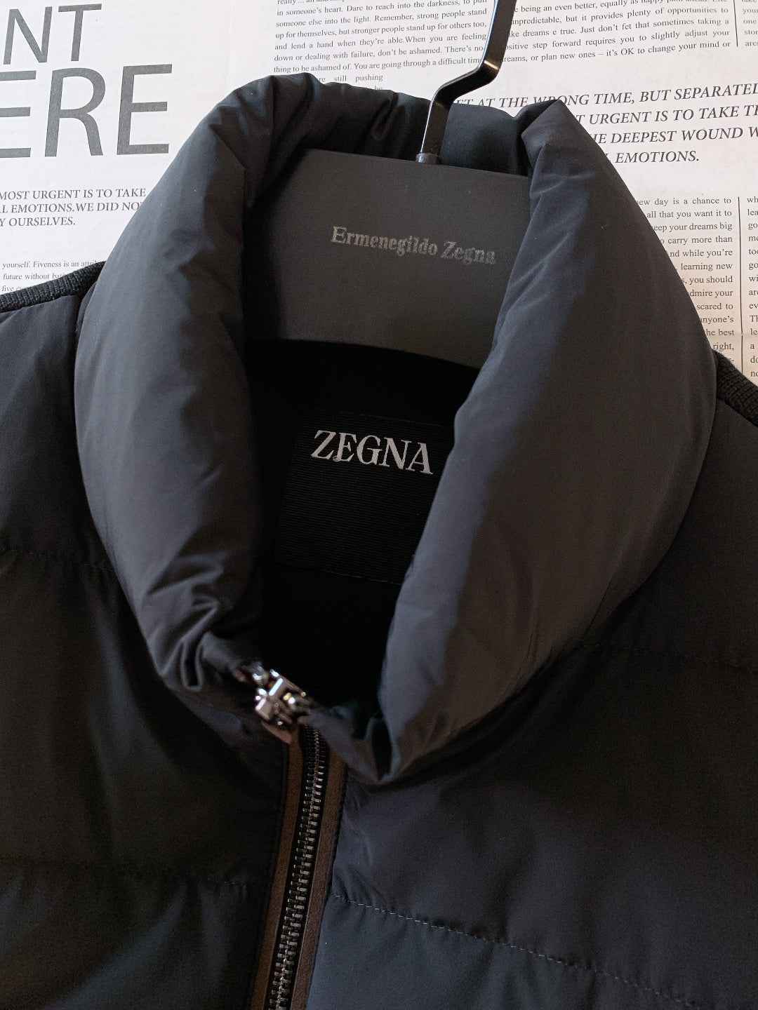Zegna Spliced Down Puffer Jacket – 2025FW