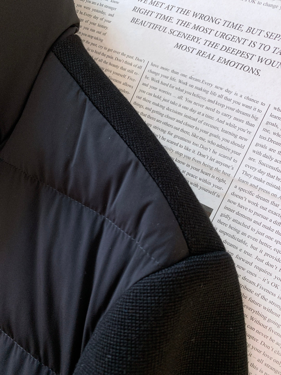 Zegna Spliced Down Puffer Jacket – 2025FW