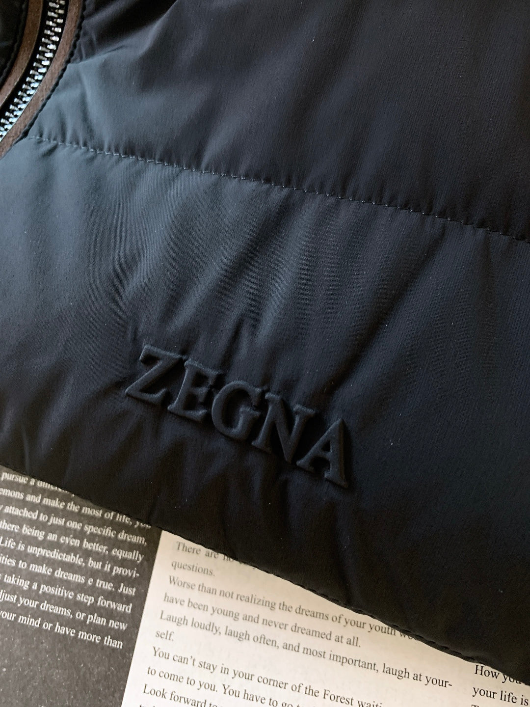 Zegna Spliced Down Puffer Jacket – 2025FW