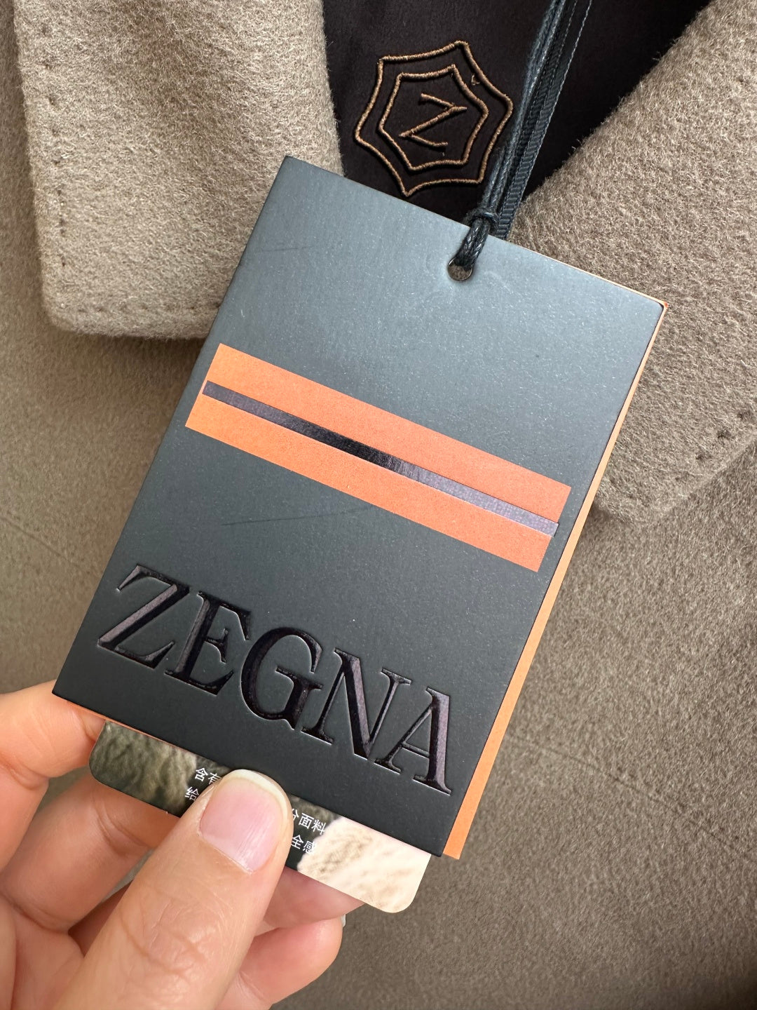Zegna Italian Luxury Wool Coat