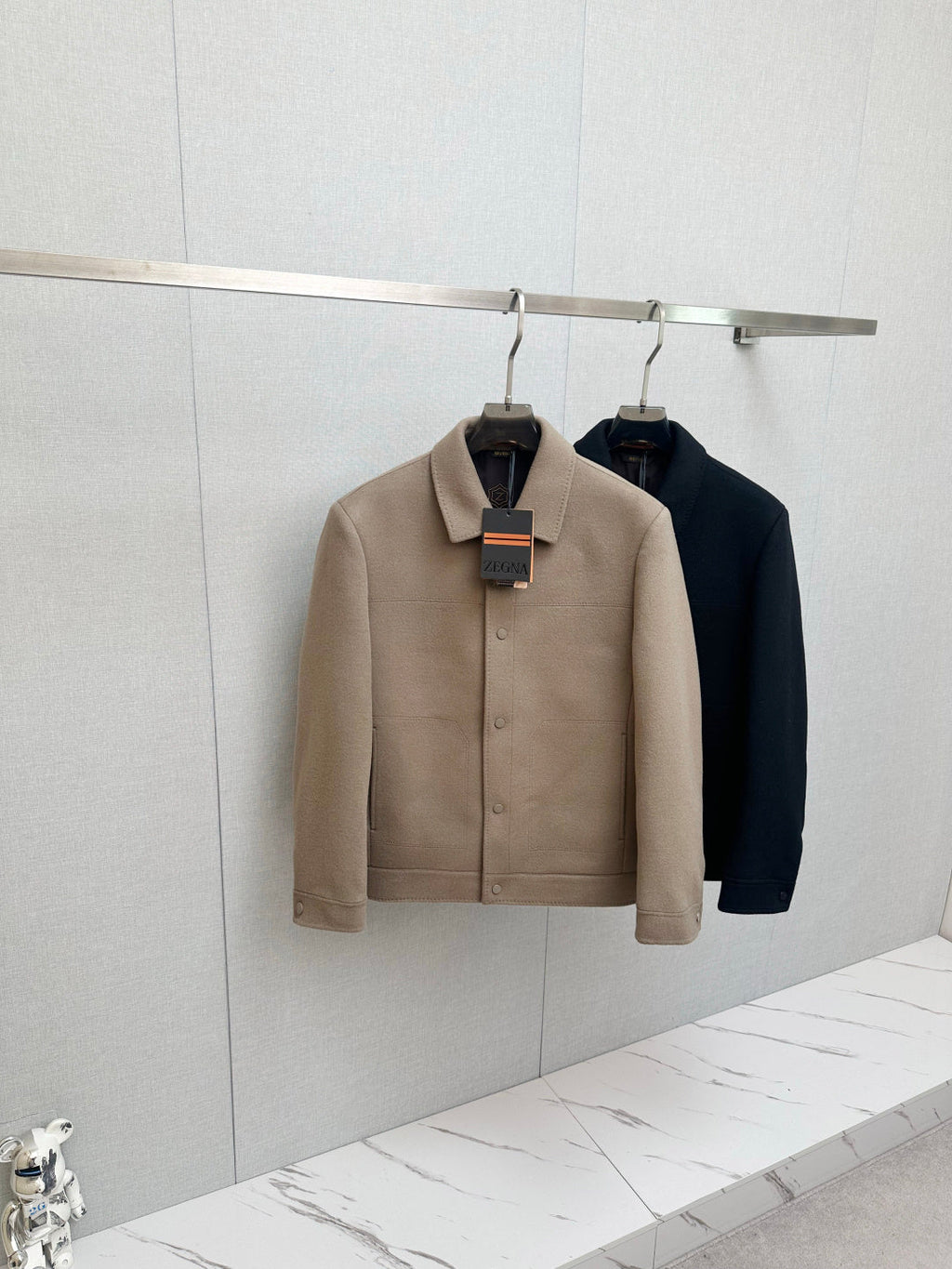 Zegna Italian Luxury Wool Coat