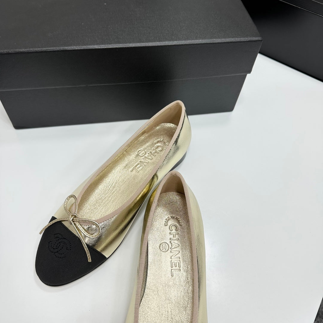 Chanel Classic Two-Tone Slingback Shoes