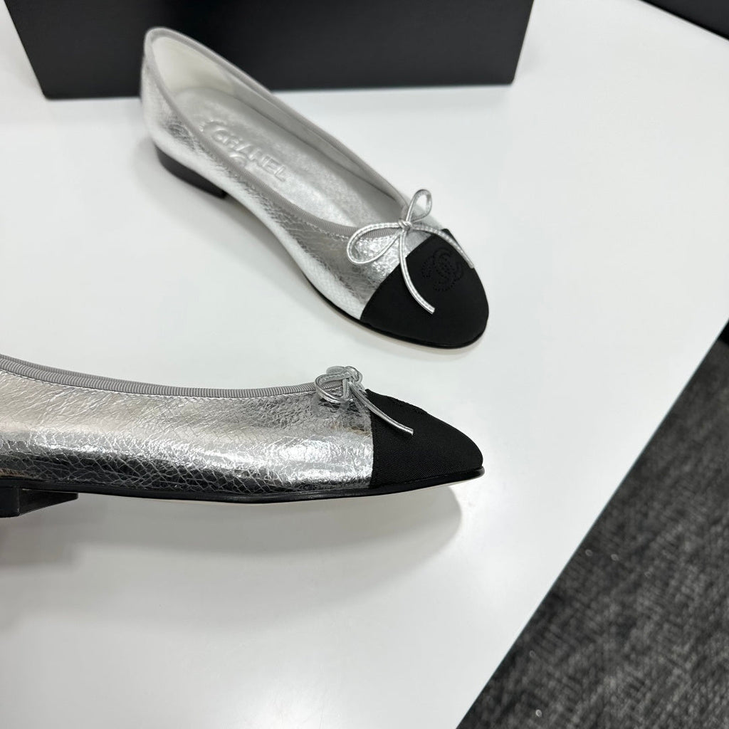 Chanel Classic Two-Tone Slingback Shoes