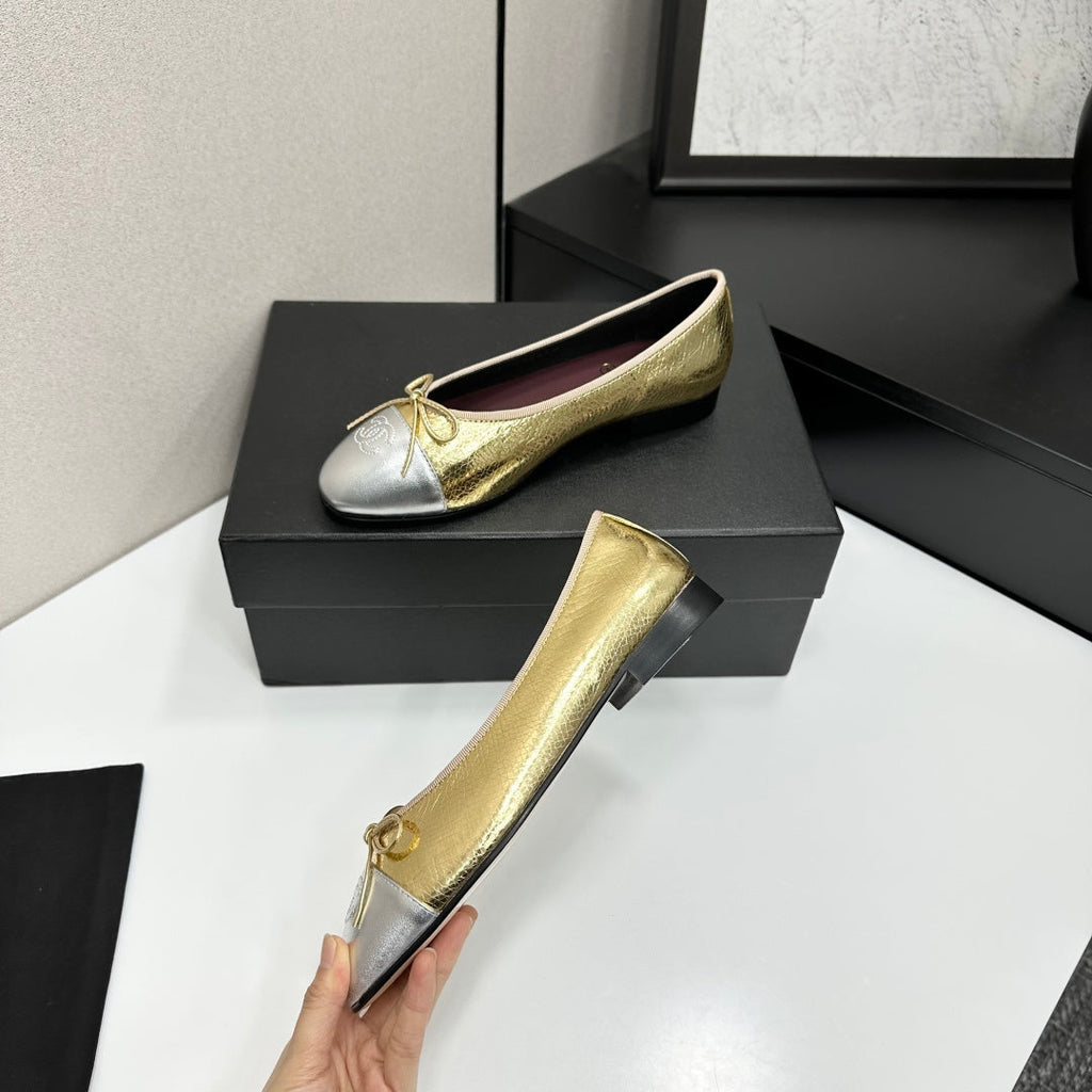 Chanel Classic Two-Tone Slingback Shoes