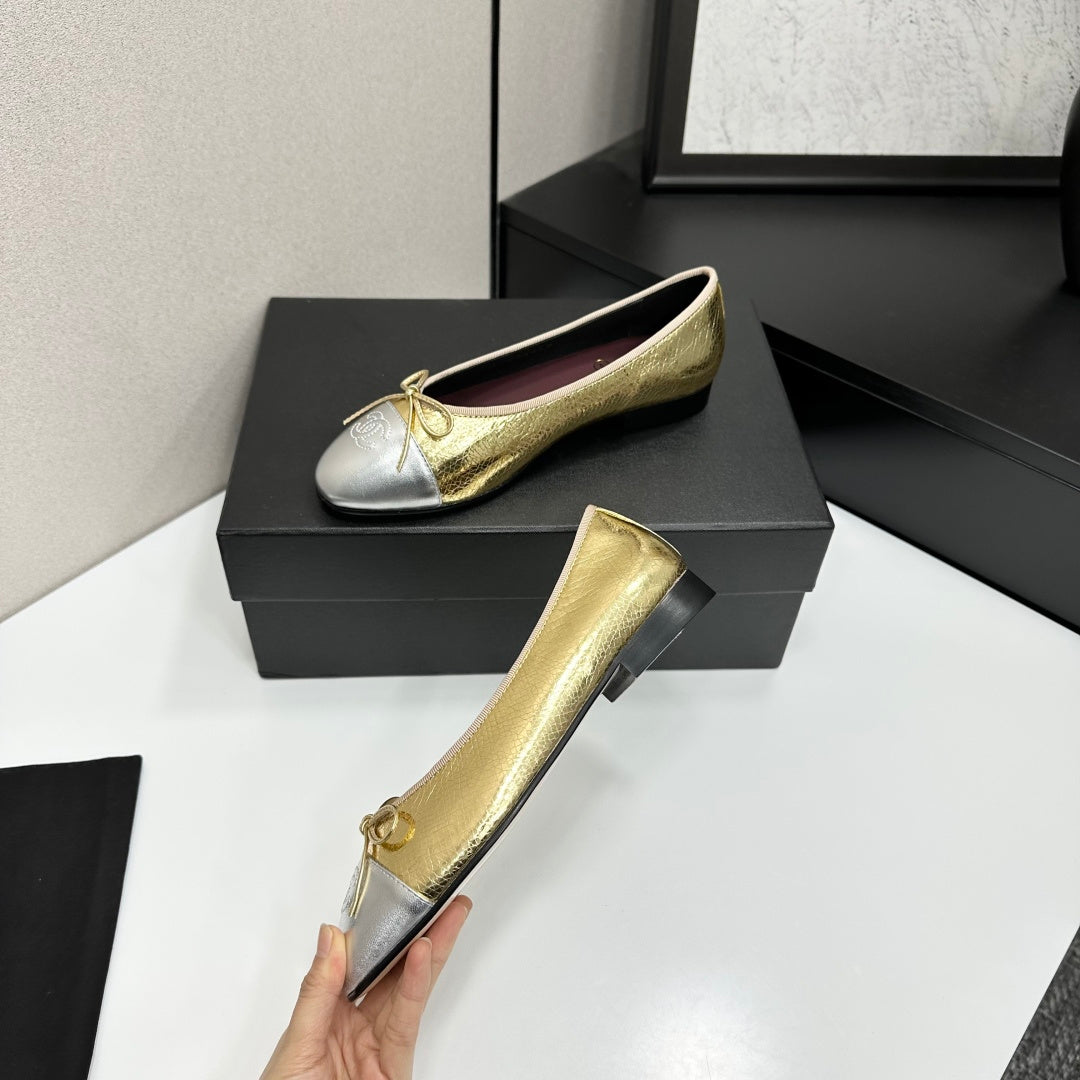 Chanel Classic Two-Tone Slingback Shoes