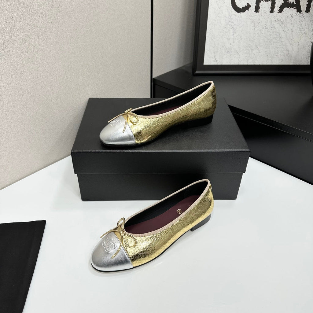 Chanel Classic Two-Tone Slingback Shoes