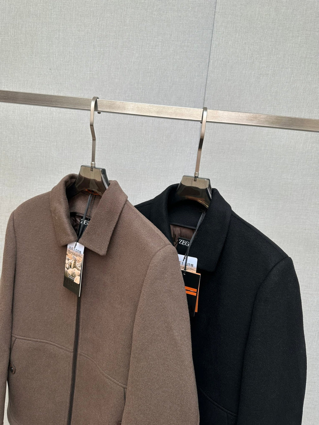 Zegna Merino Wool Detachable Liner Jacket