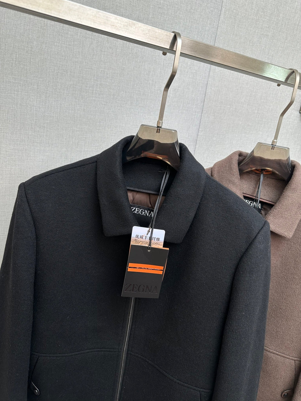 Zegna Merino Wool Detachable Liner Jacket