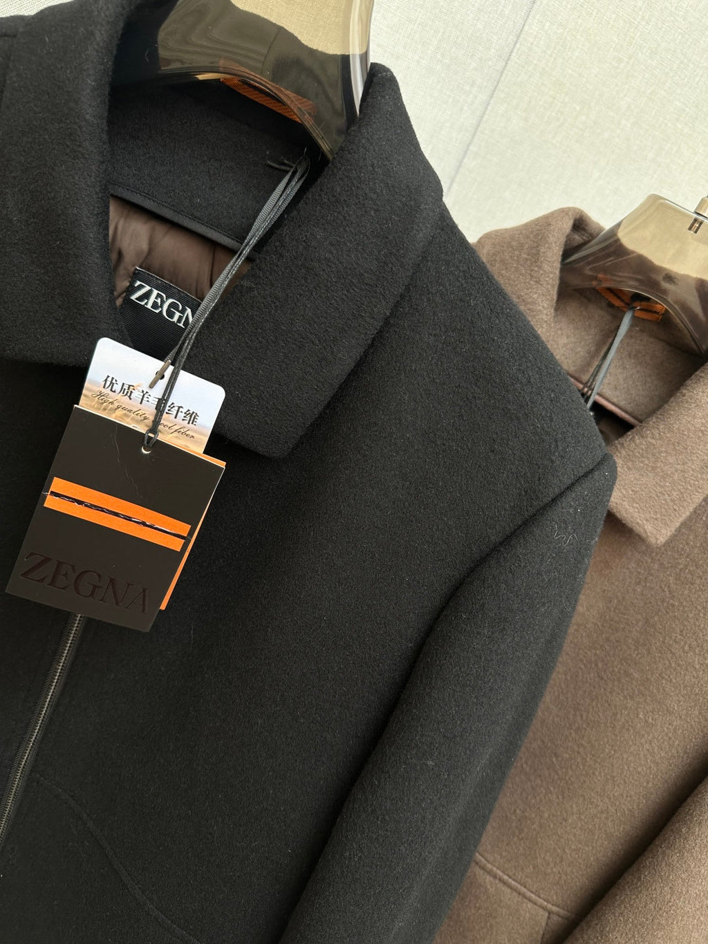 Zegna Merino Wool Detachable Liner Jacket